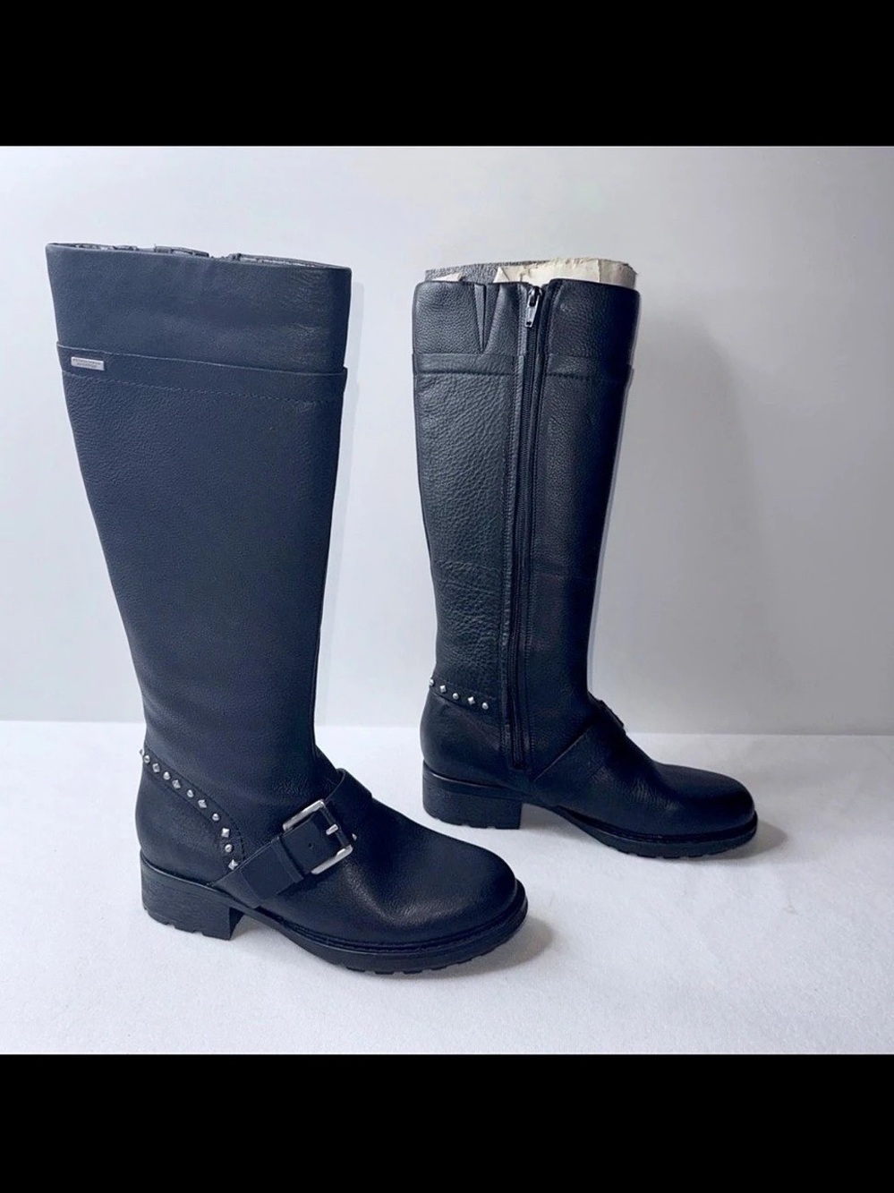 Rockport Hydro-Shield Waterproof tall boots Women's Leather Tall Boots US 6.5